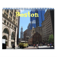 Boston Massachusetts photography calendar