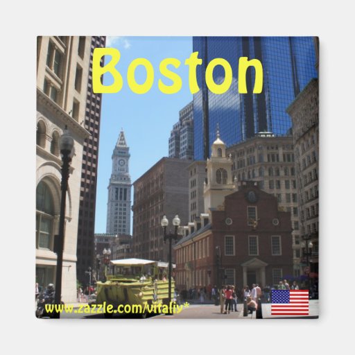 Image of Boston Massachusetts photography magnet