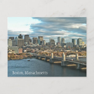 Boston, Massachusetts Postcard