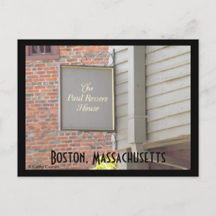 Boston, Massachusetts Postcard