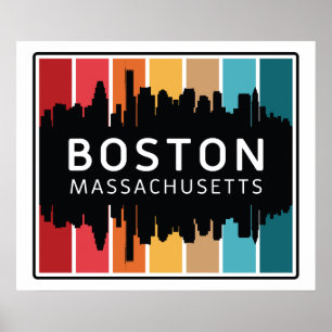 Boston Massachusetts Poster