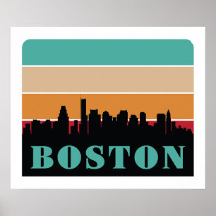Boston Massachusetts Poster