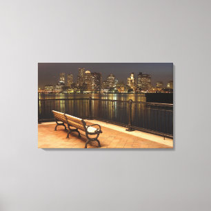 Boston, Massachusetts skyline 3 Canvas Print