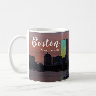 Boston Massachusetts Skyline Coffee Mug