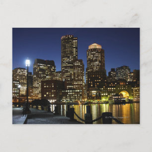 Boston, Massachusetts skyline Postcard