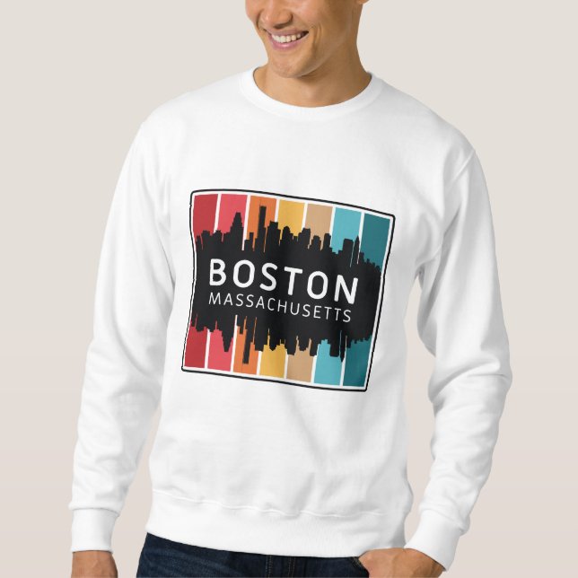 Boston Massachusetts Sweatshirt (Front)