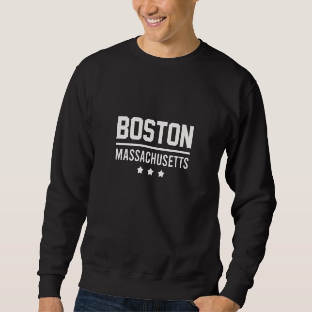 Boston Massachusetts Sweatshirt (Front)