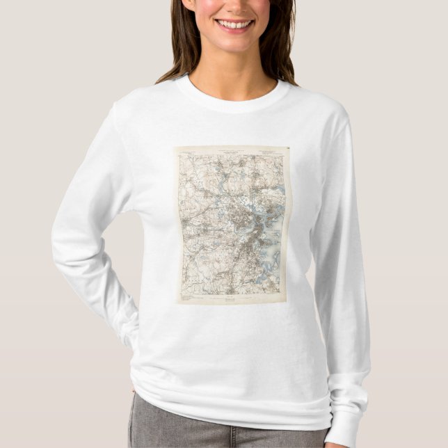 Boston, Massachusetts T-Shirt (Front)