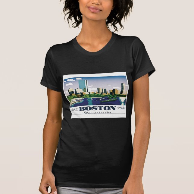 Boston, Massachusetts T-Shirt (Front)