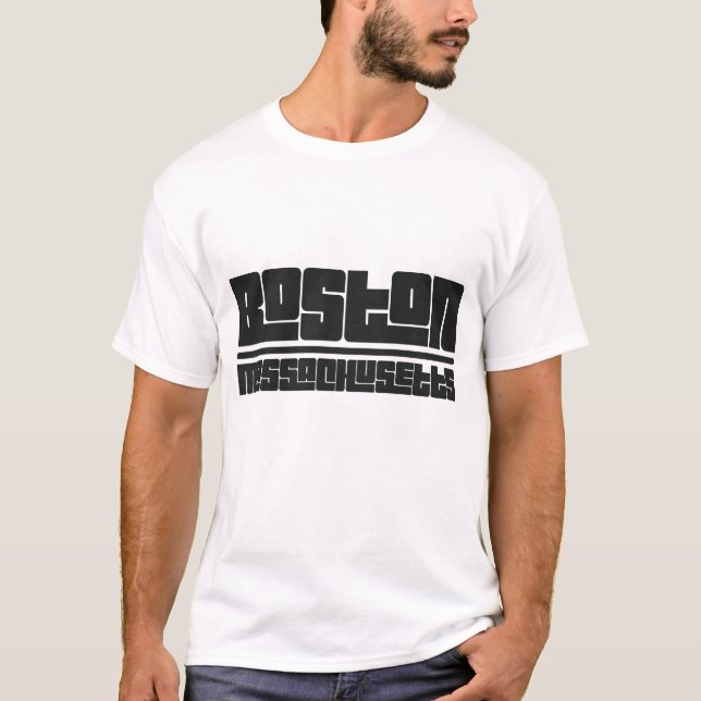 Boston - Massachusetts T-Shirt (Front)