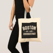 Boston Massachusetts  Tote Bag (Front (Product))