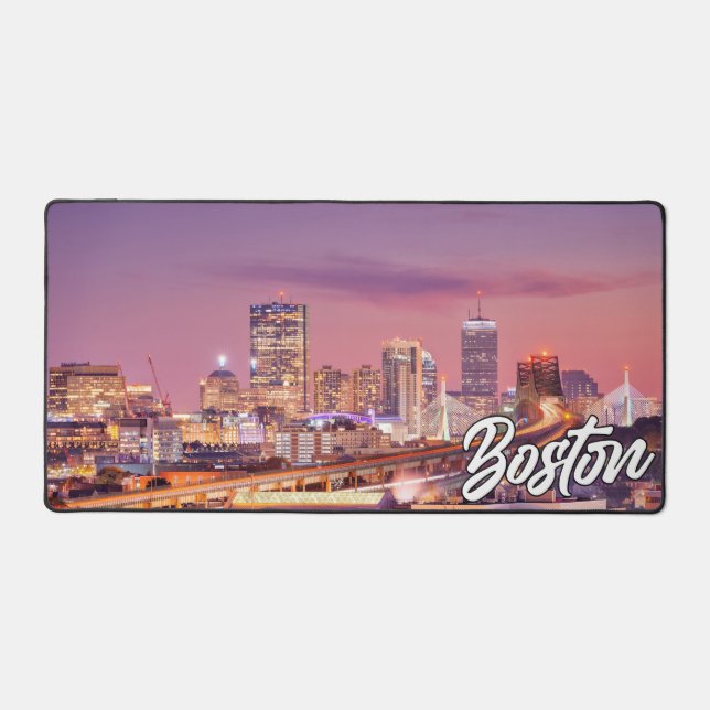 Boston, Massachusetts, United States Desk Mat (Front)
