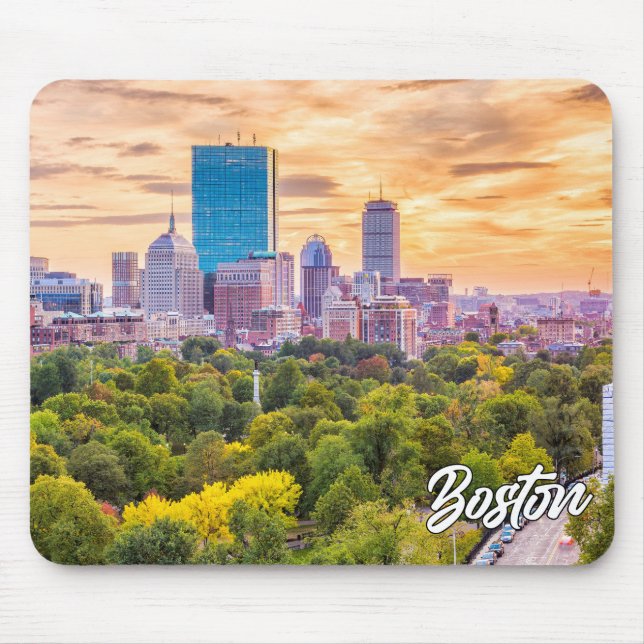Boston, Massachusetts, United States Mouse Mat (Front)