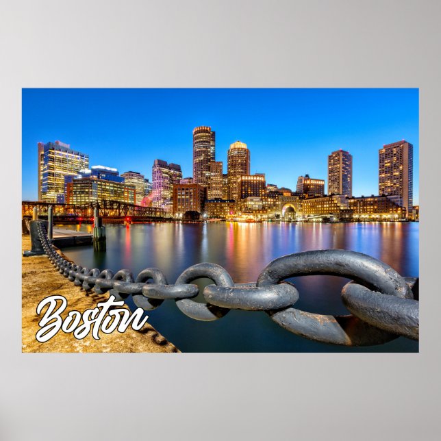 Boston, Massachusetts, United States Poster (Front)