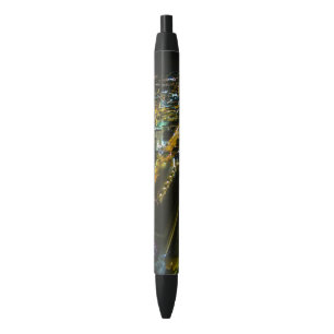 Boston, Massachusetts, USA Black Ink Pen