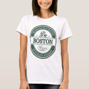 boston massachusetts - wicked pissah T-Shirt