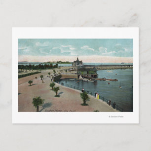 Boston, MassachusettsGeneral View of City Postcard