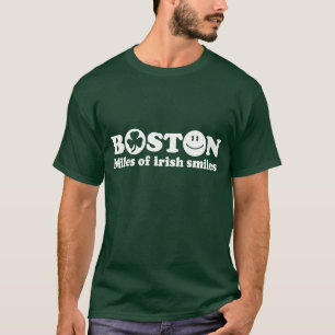 boston miles of irish smiles T-Shirt