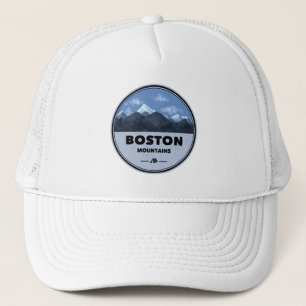 Boston Mountains Arkansas Camping Trucker Hat