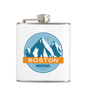 Boston Mountains Arkansas Hip Flask