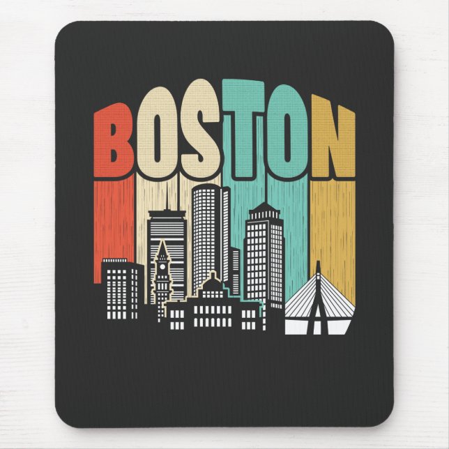 Boston Mouse Mat (Front)