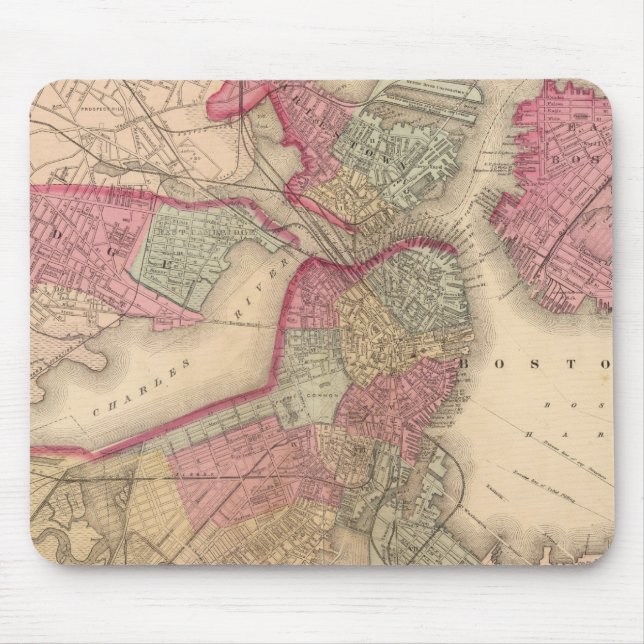 Boston Mouse Mat (Front)