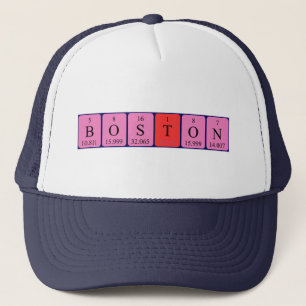 Boston periodic table name hat