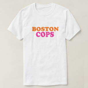 Boston Police Officers Cops T-Shirt