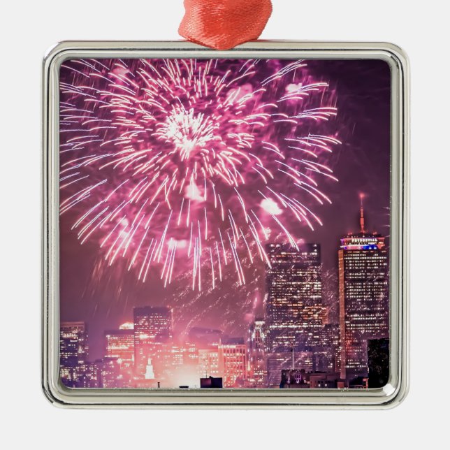 Boston Pops Fireworks Spectacular! Metal Tree Decoration (Front)