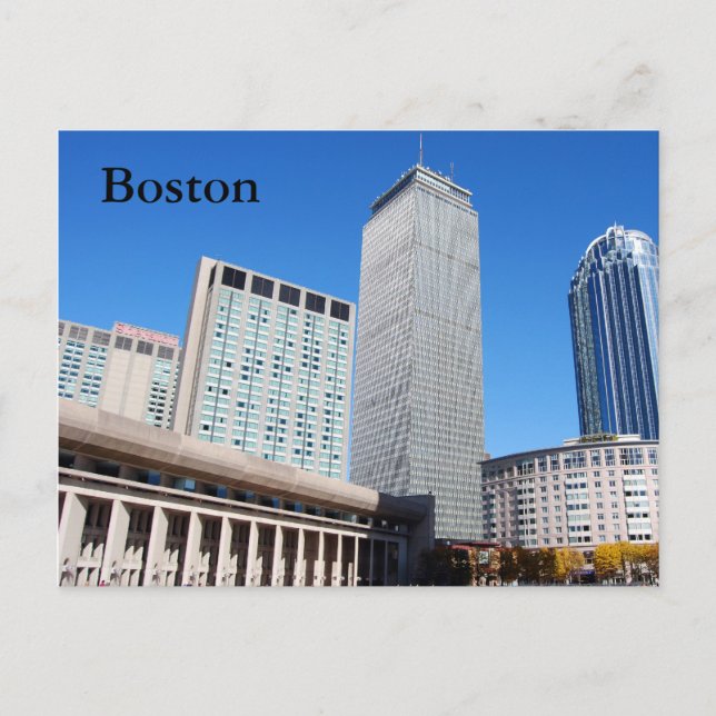 Boston Postcard (Front)