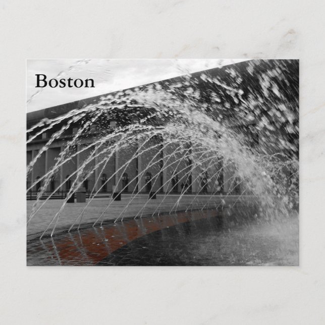 Boston Postcard (Front)