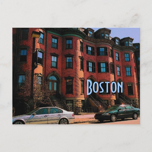 Boston Postcard (Front)