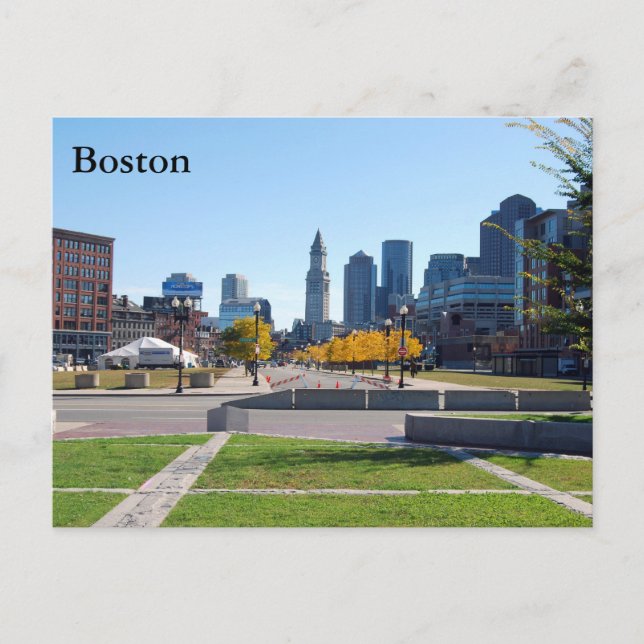 Boston Postcard (Front)