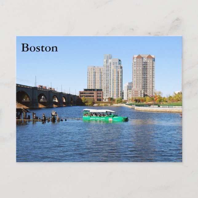 Boston Postcard (Front)