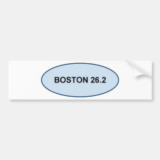 boston pride 26.2 products bumper sticker