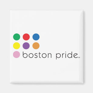 Boston Pride Magnet Square