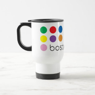 Boston Pride White Traveller Travel Mug