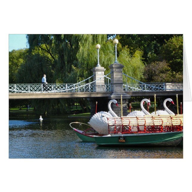Boston Public Garden Card (Front Horizontal)