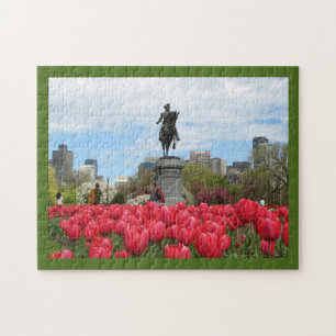 Boston Public Garden Jigsaw Puzzle