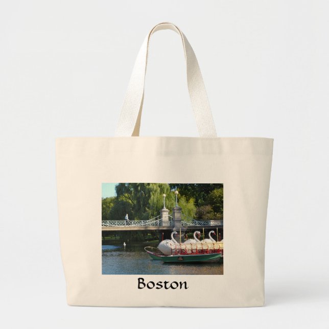 Boston Public Garden Tote Bag (Front)