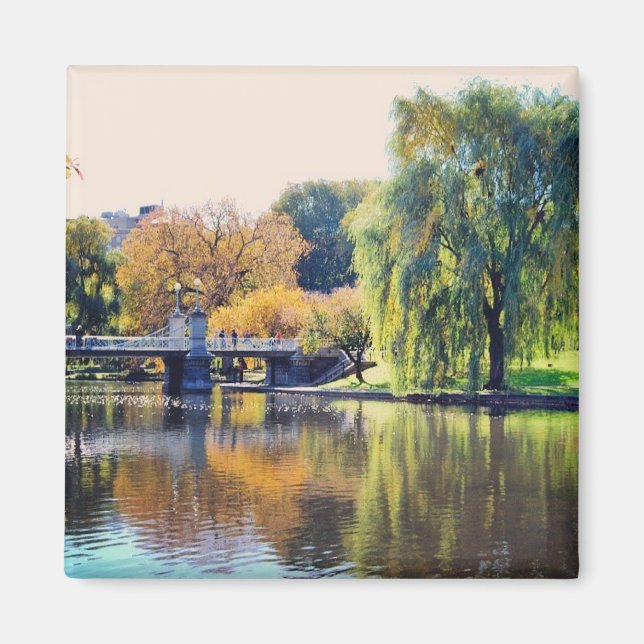 Boston Public Gardens Magnet (Front)