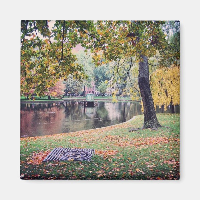 Boston Public Gardens Magnet (Front)