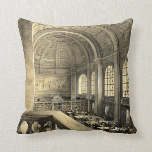 Boston Public Library Bates Hall 1896 Cushion