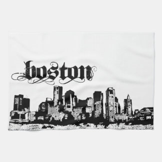 Boston Put on for your city Tea Towel