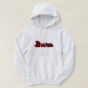 Boston Red and Black Hoodie