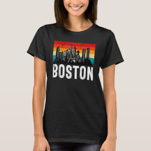 Boston Retro Boston Boston Massachusetts T-Shirt