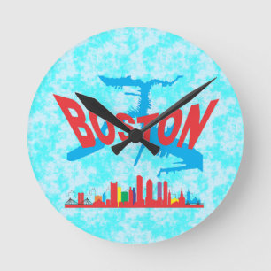 Boston Round Clock