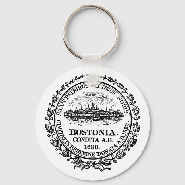 Boston Seal Key Ring (Front)