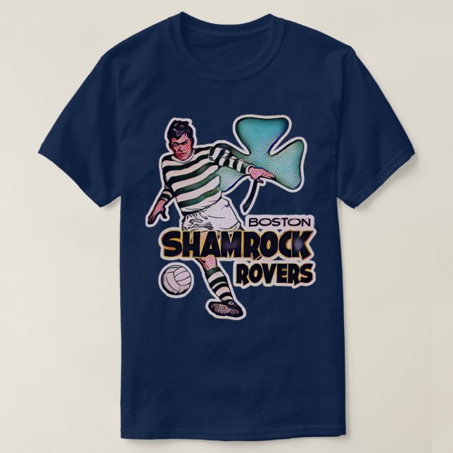 Boston Shamrock Rovers TShirt (Design Front)