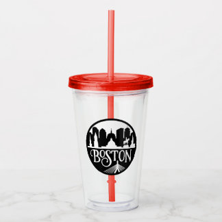 Boston Skyline Acrylic Tumbler